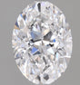 0.60 carat Oval diamond D VS2 