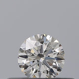 0.21 carat Round diamond D  VVS2 Excellent