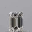 0.32 carat Emerald diamond F VVS2 