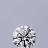 0.19 carat Round diamond D VVS1 Excellent