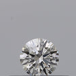 0.19 carat Round diamond F IF Excellent