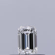 0.23 carat Emerald diamond E VVS1 