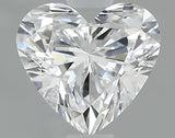 0.90 carat Heart diamond D VS1 