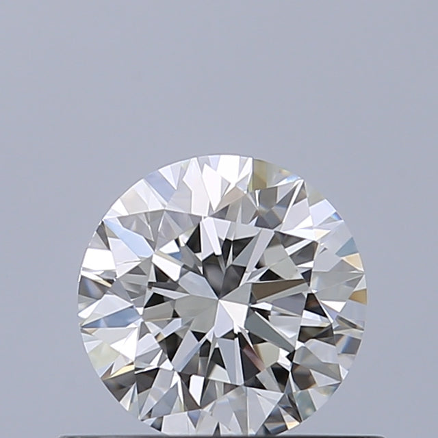 0.53 carat Round diamond F IF Excellent