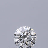 0.18 carat Round diamond E VVS1 Excellent