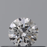 0.18 carat Round diamond D  VVS2 Excellent