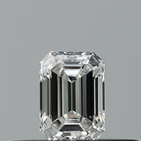 0.23 carat Emerald diamond E IF 