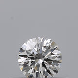 0.25 carat Round diamond F  VVS1 Excellent