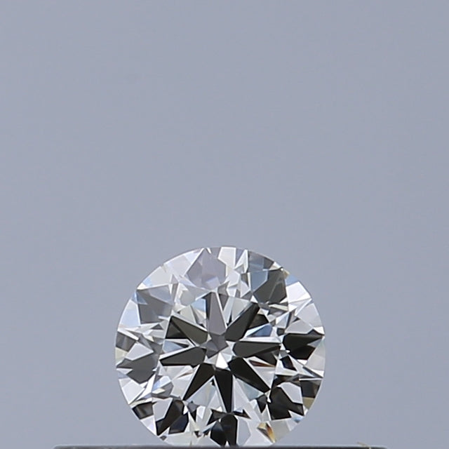 0.18 carat Round diamond E VVS1 Excellent