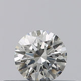 0.19 carat Round diamond D  VVS2 Excellent
