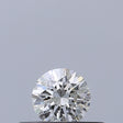0.19 carat Round diamond F VVS1 Excellent