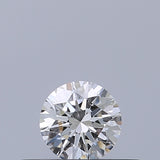 0.24 carat Round diamond D VVS2 Excellent