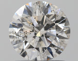 1.00 carat Round diamond F  I1 Excellent