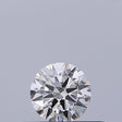 0.24 carat Round diamond F VVS1 Excellent