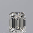 0.28 carat Emerald diamond E VVS2 