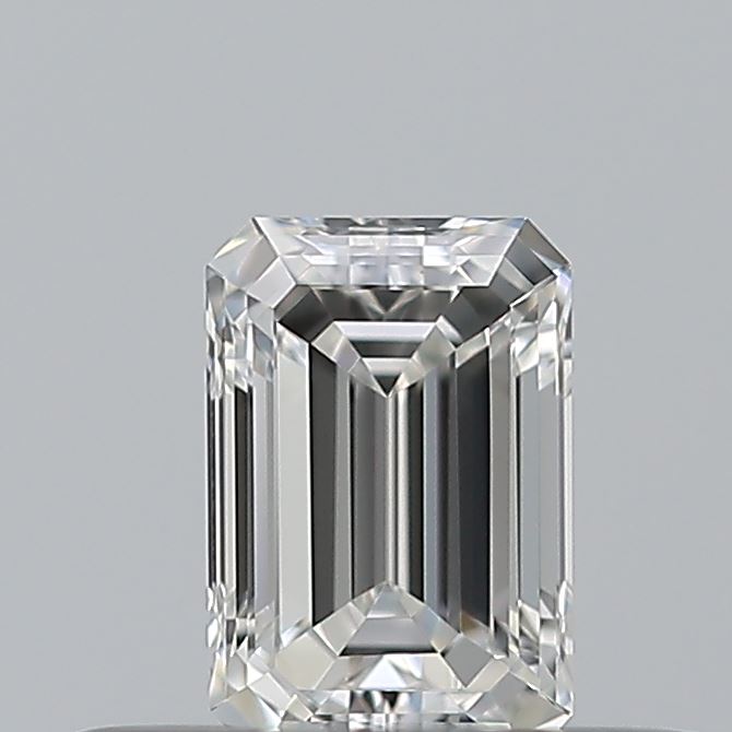 0.24 carat Emerald diamond F VVS2 