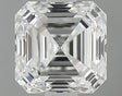 0.72 carat Asscher diamond F VVS1 