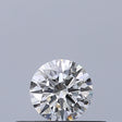 0.24 carat Round diamond E VVS2 Excellent