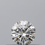 0.19 carat Round diamond F  IF Excellent