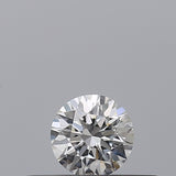 0.19 carat Round diamond D VVS2 Excellent