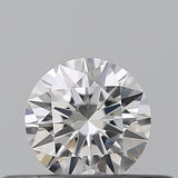 0.24 carat Round diamond F  VVS1 Excellent