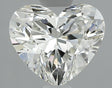 0.91 carat Heart diamond J VVS1 