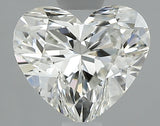 0.91 carat Heart diamond J VVS1 