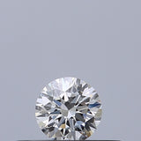 0.19 carat Round diamond F VVS1 Excellent