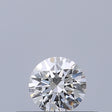 0.24 carat Round diamond D VVS2 Excellent