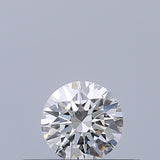 0.24 carat Round diamond D VVS2 Excellent