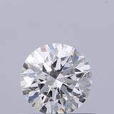 0.53 carat Round diamond E VVS1 Excellent