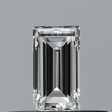 0.28 carat Baguette diamond E VVS2 