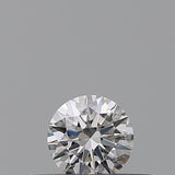 0.19 carat Round diamond F  VVS1 Excellent