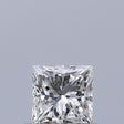 0.34 carat Princess diamond E VVS2 