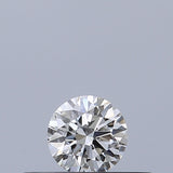 0.18 carat Round diamond F VVS1 Excellent