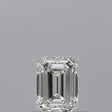 0.23 carat Emerald diamond F VS2 