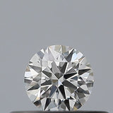 0.21 carat Round diamond F  VVS1 Excellent