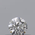 0.23 carat Round diamond D  VVS2 Excellent