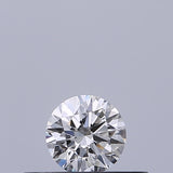 0.19 carat Round diamond E IF Excellent