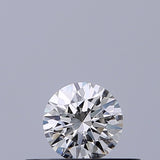 0.24 carat Round diamond F VVS1 Excellent
