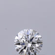 0.25 carat Round diamond E VVS1 Excellent