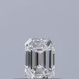 0.23 carat Emerald diamond D VVS1 