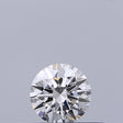 0.24 carat Round diamond D VVS2 Excellent