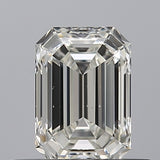 0.55 carat Emerald diamond G VS2 VeryGood