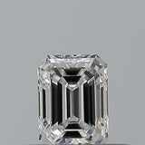 0.23 carat Emerald diamond E IF 