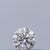 0.18 carat Round diamond F IF Excellent
