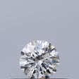 0.24 carat Round diamond E VVS1 Excellent