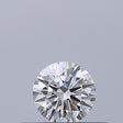 0.24 carat Round diamond E VVS2 Excellent