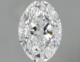 0.70 carat Oval diamond D SI1 