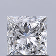 0.75 carat Princess diamond D VS1 